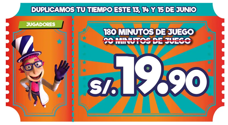 Entrada de juegos - Mr. Joy Piura.