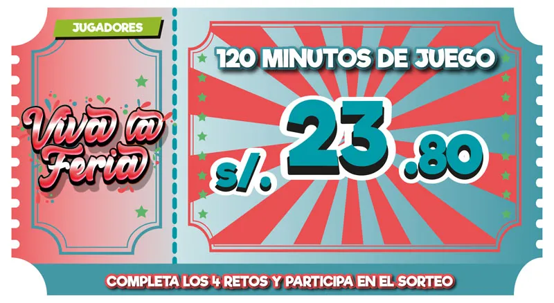 Entrada de juegos - Mr. Joy Piura.