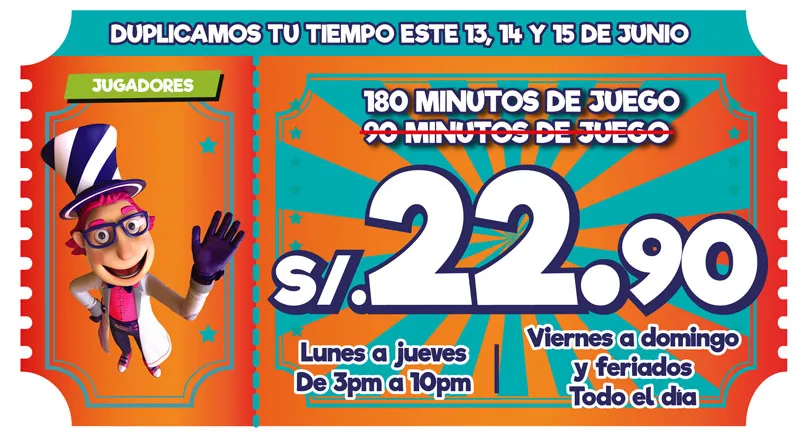 Lunes a jueves de 3pm a 10pm – Viernes a domingo todo el dia – La Rambla – Brasil