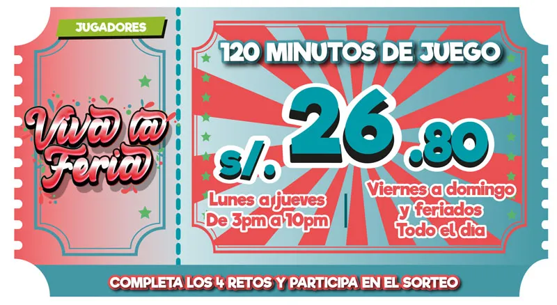 Lunes a jueves de 3pm a 10pm - Viernes a domingo todo el dia - La Rambla - Brasil