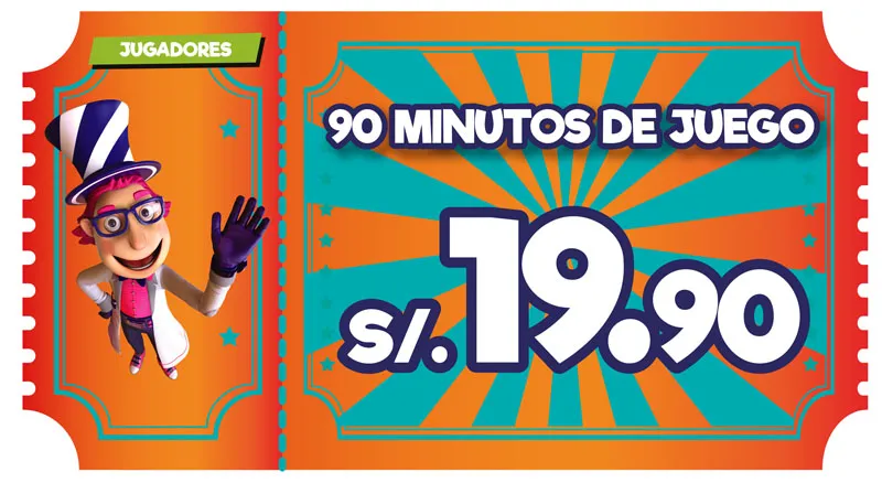 Entrada de juegos - Mr. Joy Piura.