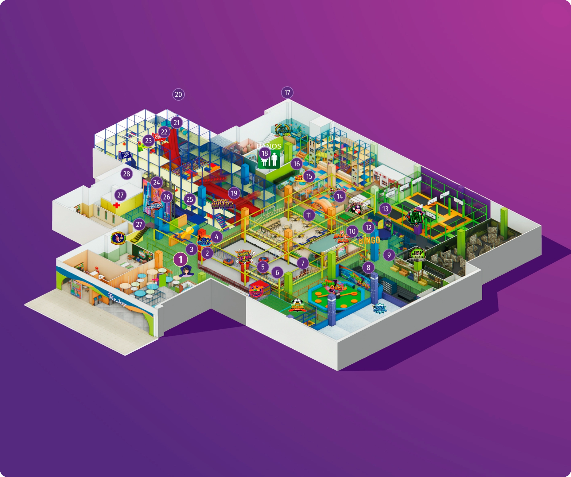 instalaciones Mr Joy