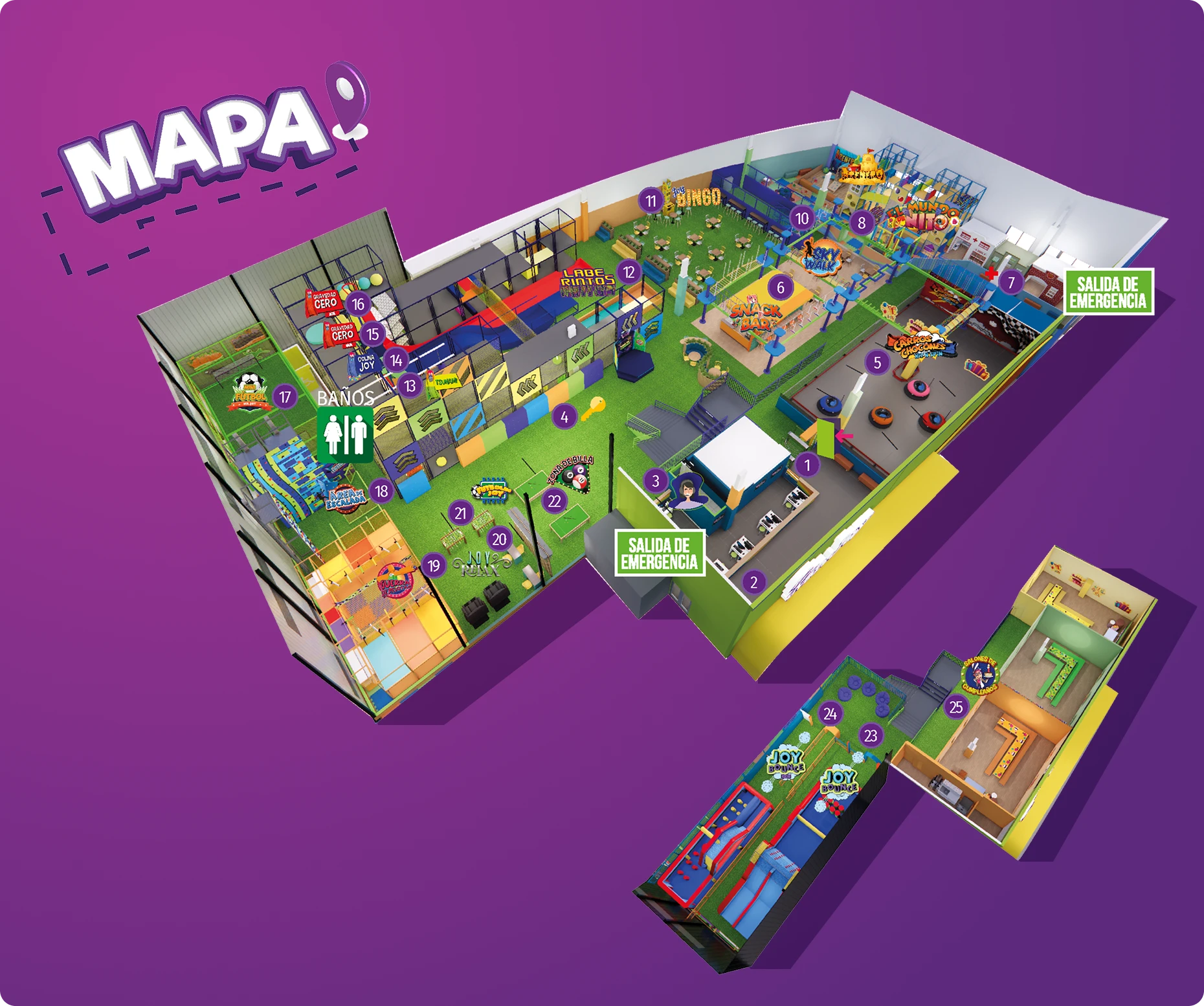 instalaciones Mr Joy